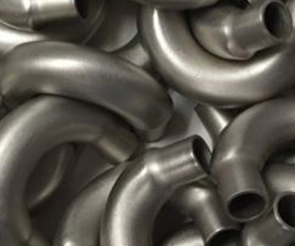 Close up of what a part might look like after receiving electrolytic nickel plating
